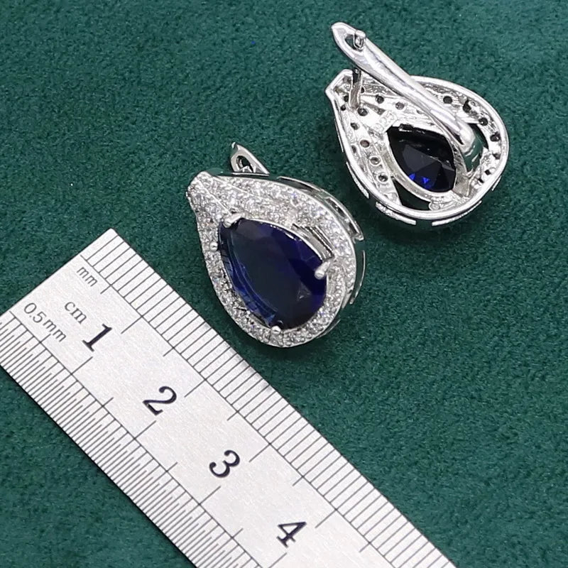 Royal Blue Sapphire 925