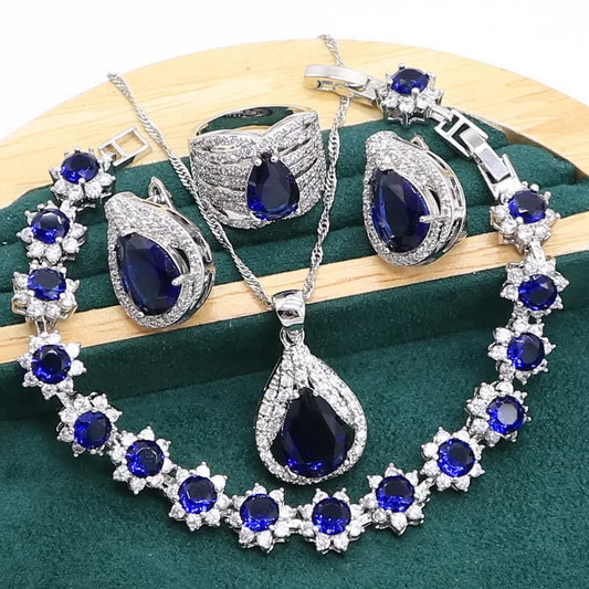 Royal Blue Sapphire 925