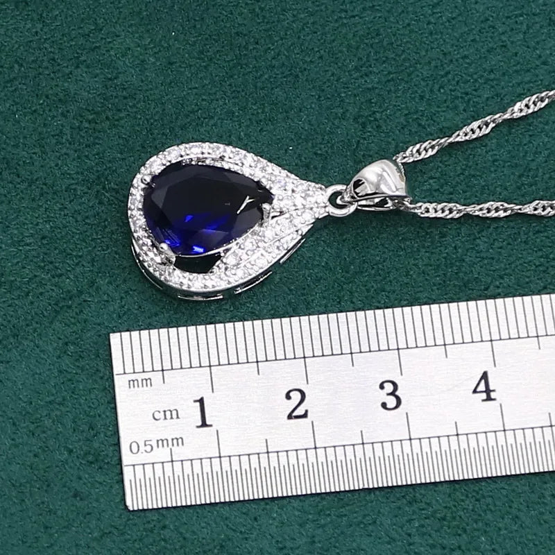 Royal Blue Sapphire 925